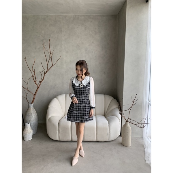 [ Keyclothingline ] Carlene Dress / Dress Wanita