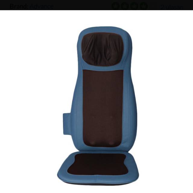 Neo Otomomi ADVANCE Kursi Pijat Portable Hitam - Sofa Massager dengan 3 Mode Pijat