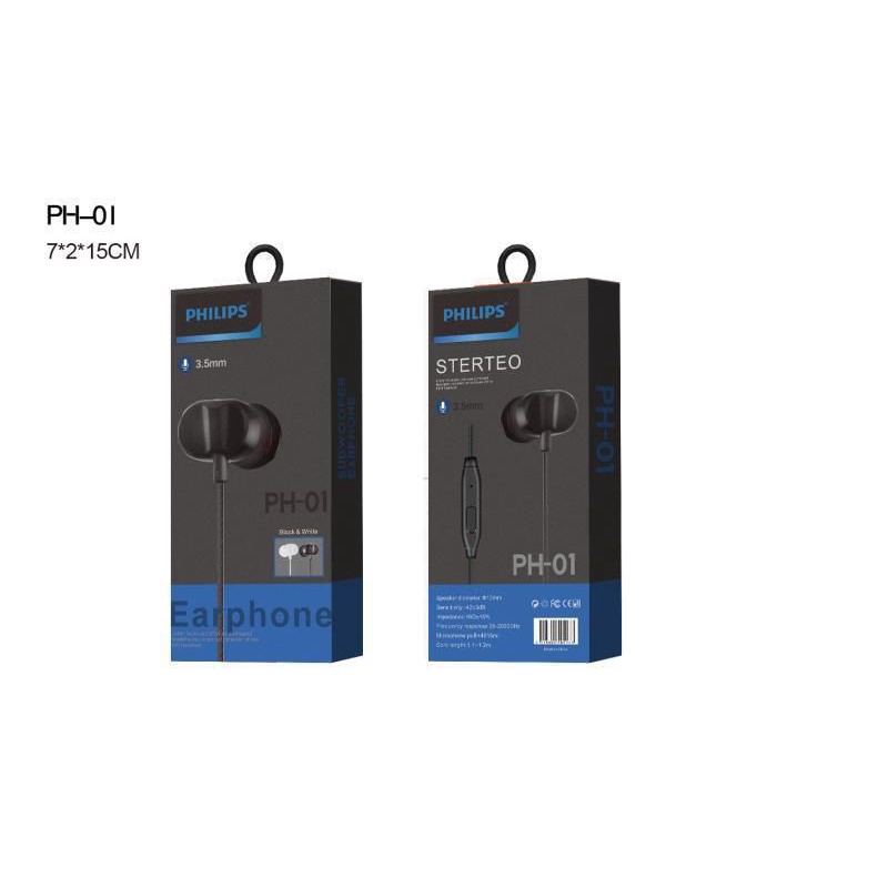 HF HEADSET PHILIPS PH-01 SUARA BAGUS PACKING INPORT