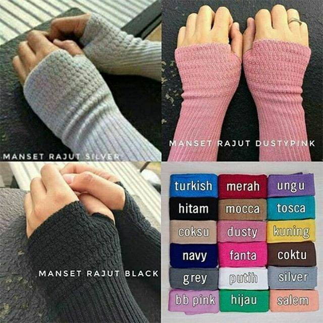 LS 119 - Handsock Rajut / Handsock Jempol