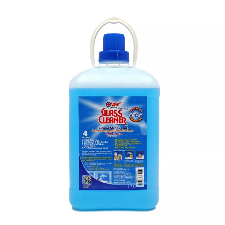 PEMBERSIH KACA YURI GLASS CLEANER FOAM JERIGEN 3.7 LITER