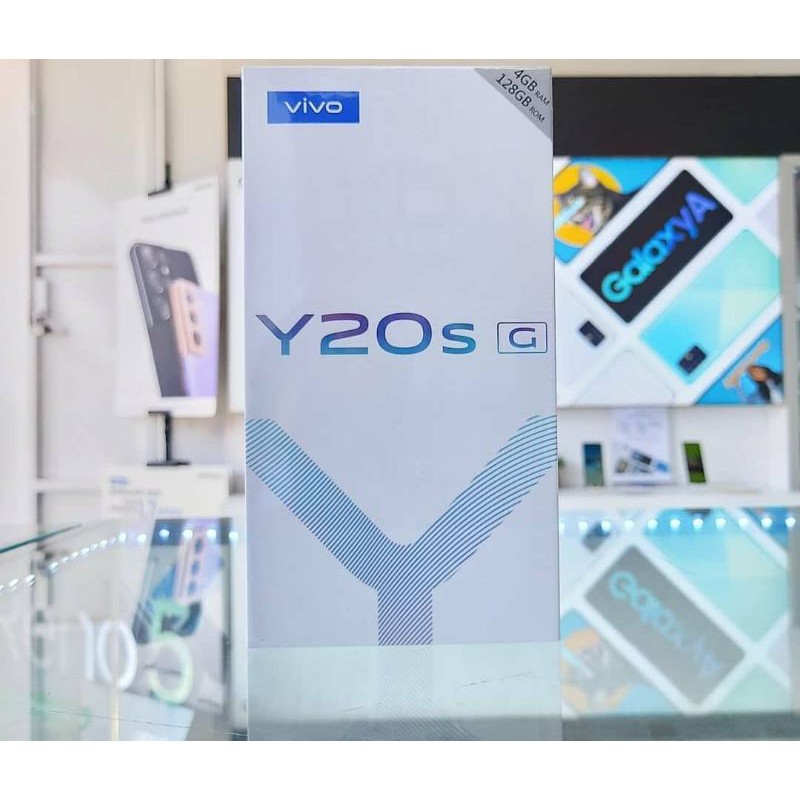 Vivo Y20sg ram4/128gb[blue&black]garansiresmi