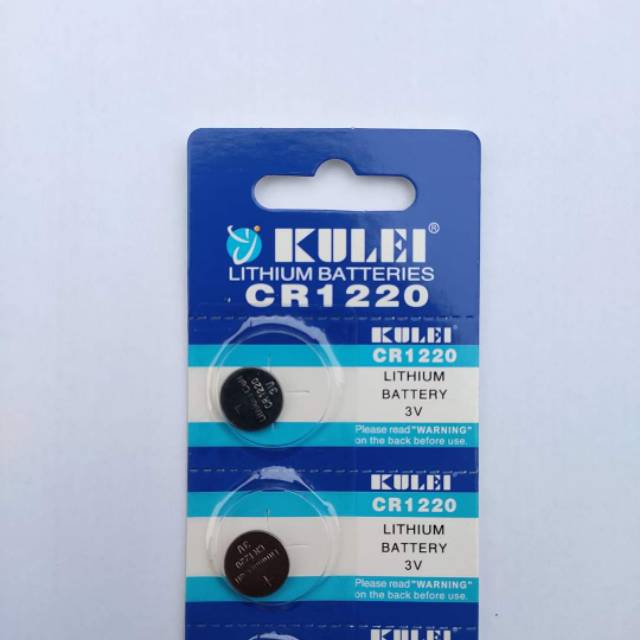 Original battery batrei CR 1220 CR-1220 CR1220 KULEI