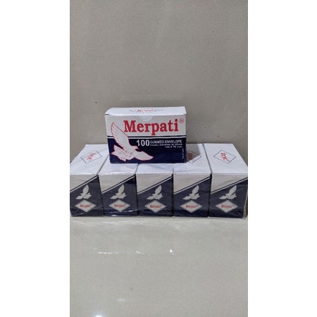 

Amplop merpati kecil putih polos isi 100pcs