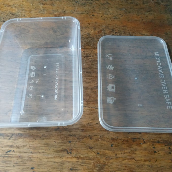 Kotak box plastik thinwall 750 ml