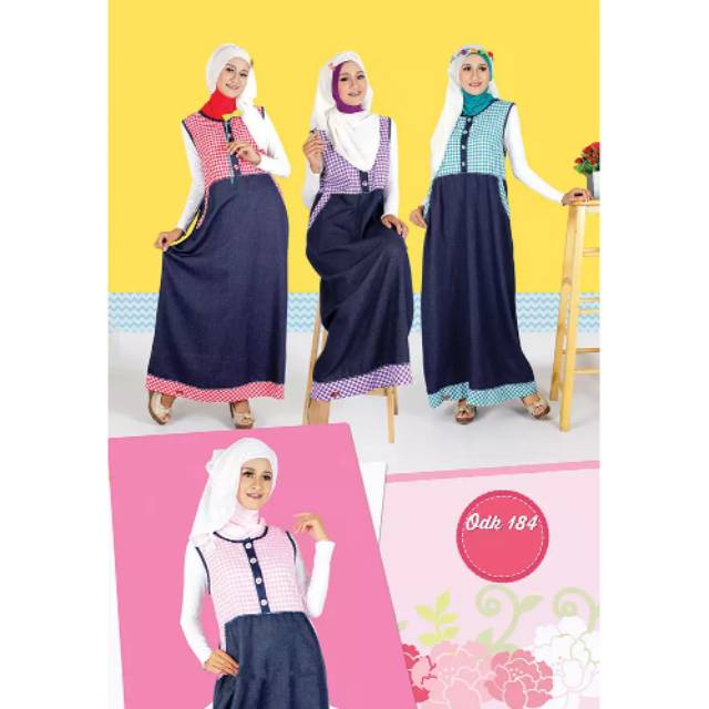 Gamis Dewasa Overall Keke ODK 184