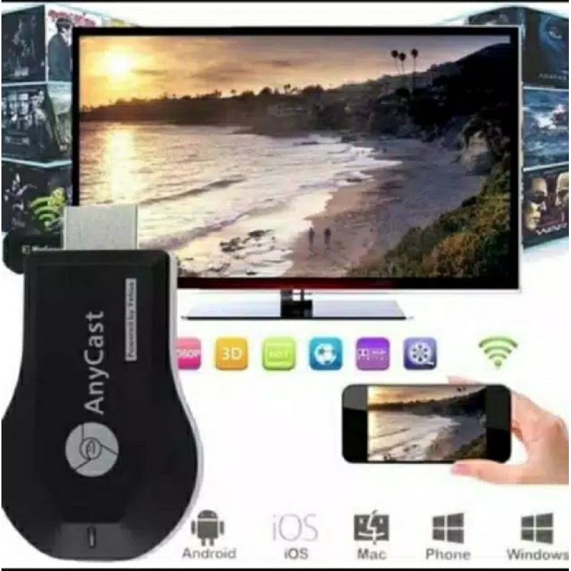 ANYCAST M9 PLUS 1080P WIFI HDMI DONGLE WIRELESS RECEIVER AirPlay DLNA