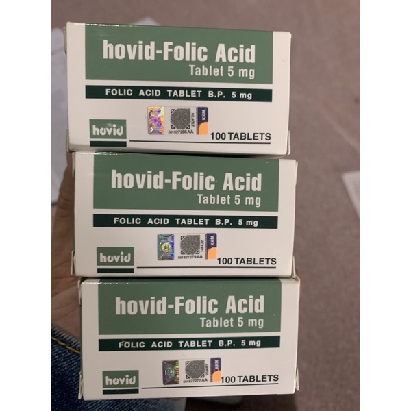 HOVID Folic Acid 5mg