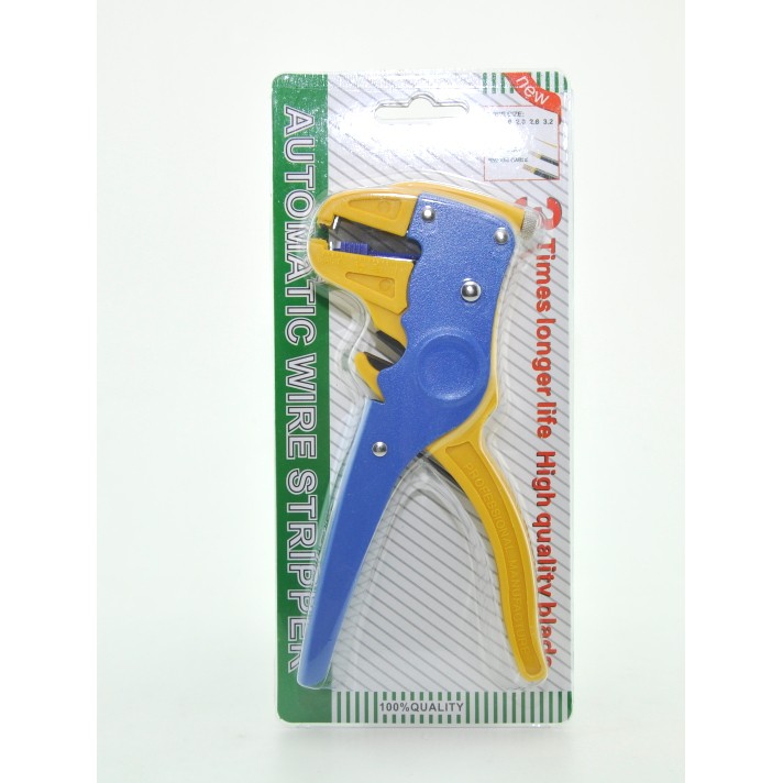 VOM-Tang Kupas dan Pemotong Kabel 2 in 1 Automatic Wire Stripper 0351