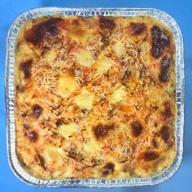 

Small Macaroni Schotel utk Lebaran, natal, imlek