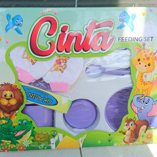 Feeding Set Bayi CINTA (Ex.Kado)