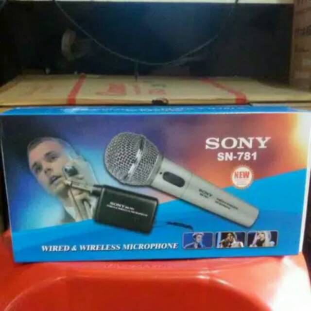 MICROPHONE SINGLE WIRELESS SONY SN-781