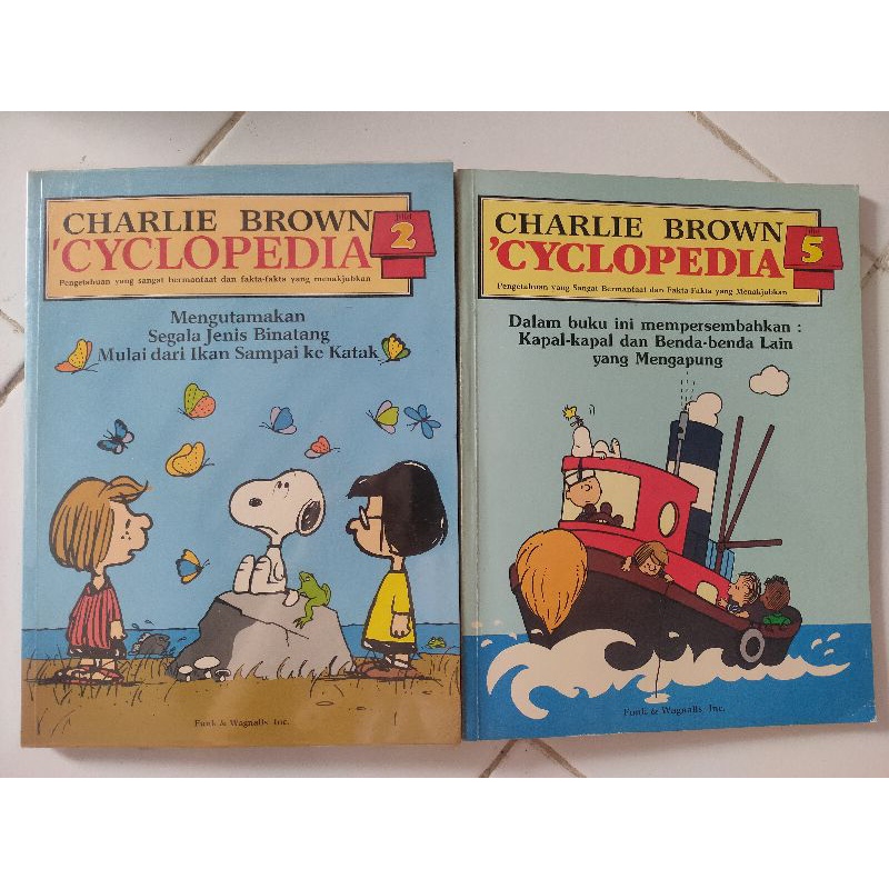 Charlie Brown Cyclopedia Seri 2 dan 5