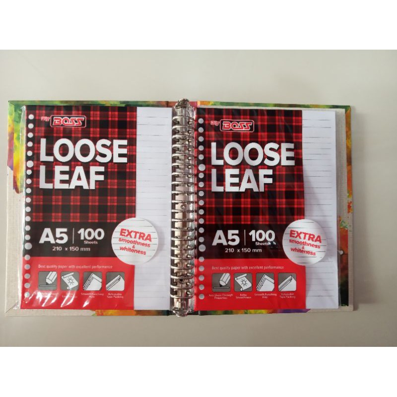 

Loose Leaf Big Boss A5/Isi Binder A5 isi 100 Lembar