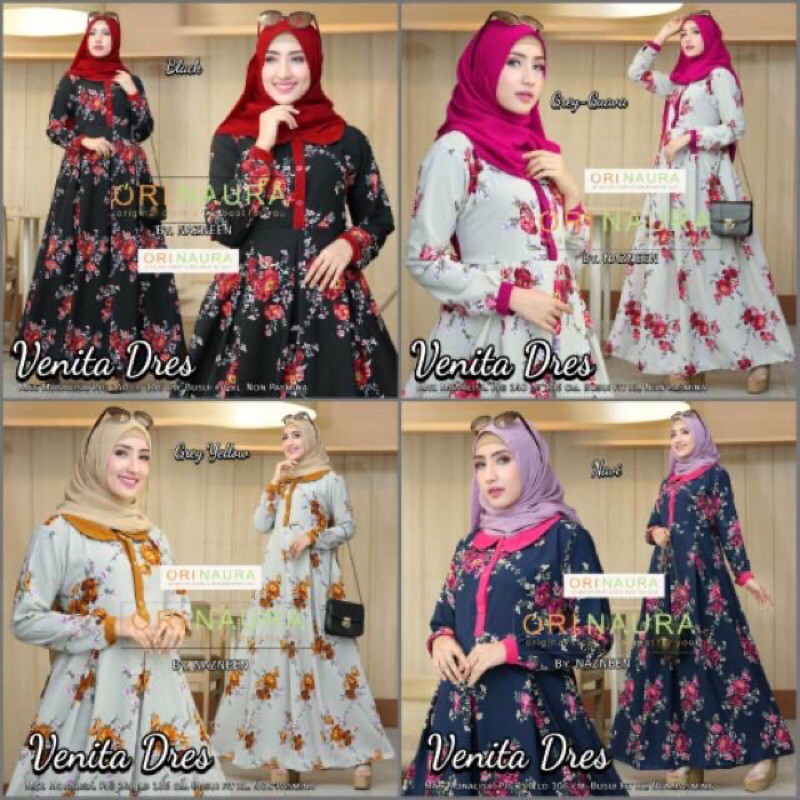 VENITA DRESS ORI NAURA