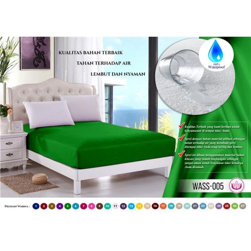 Grosir sprei waterproof polos / Sprei Anti Ompol-TOSCA