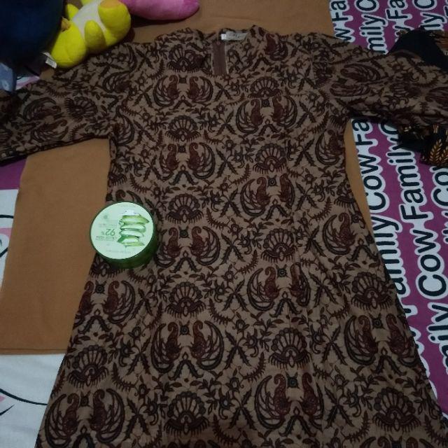 Dress/tunik Batik Genes Serut