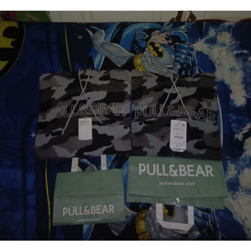 PULL & BEAR CAMO GREY