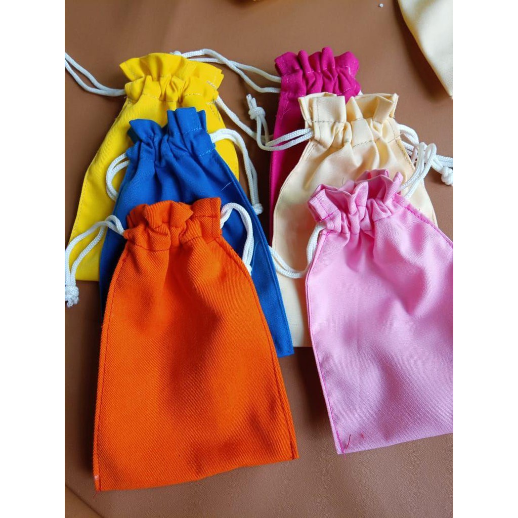 Pouch bahan drill souvenir pouch pouch souvenir / pouch polos / pouch serut polos / pouch makeup