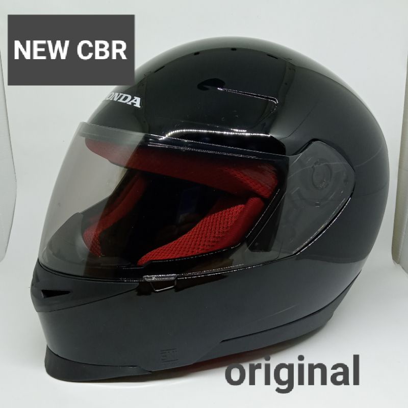 Helm full face standar honda new cbr 150 ori berat ongkir 2kg