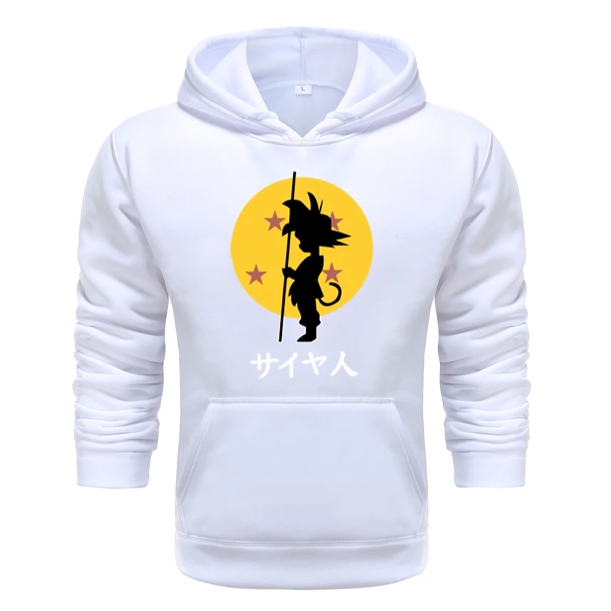 Lilipop.id Sweater Pria Dragon Ball Goku Hoodie