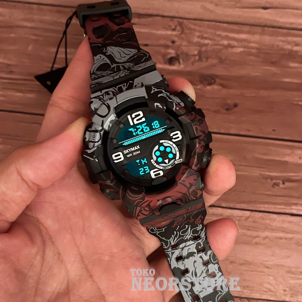[Original 100%] Jam Tangan Pria Skymax 1919 One Piece Anti Air