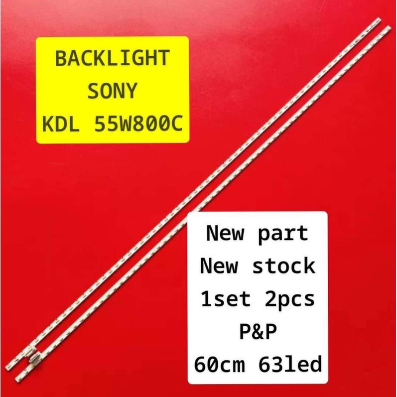 LAMPU LED BL BACKLIGHT SONY TV 55W800C KDL-55W800C