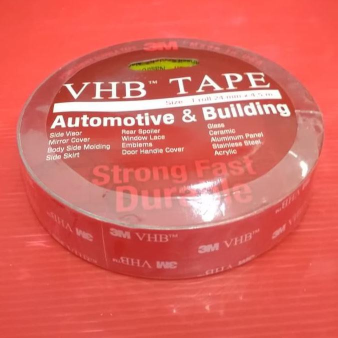 

[[BISA COD]] 3M/Double Tape VHB/Dabel tip perekat kuat/ukuran 24mmX4,5m LIMITED EDITION Kode 306