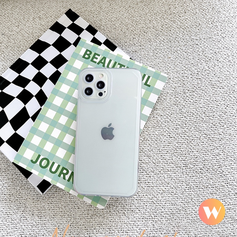 Case Pelindung Lensa Kamera Belakang Model Transparan Tahan Banting Untuk iPhone XR X XS max 13 11 12 pro max 6 6s 8 7 plus SE 2020