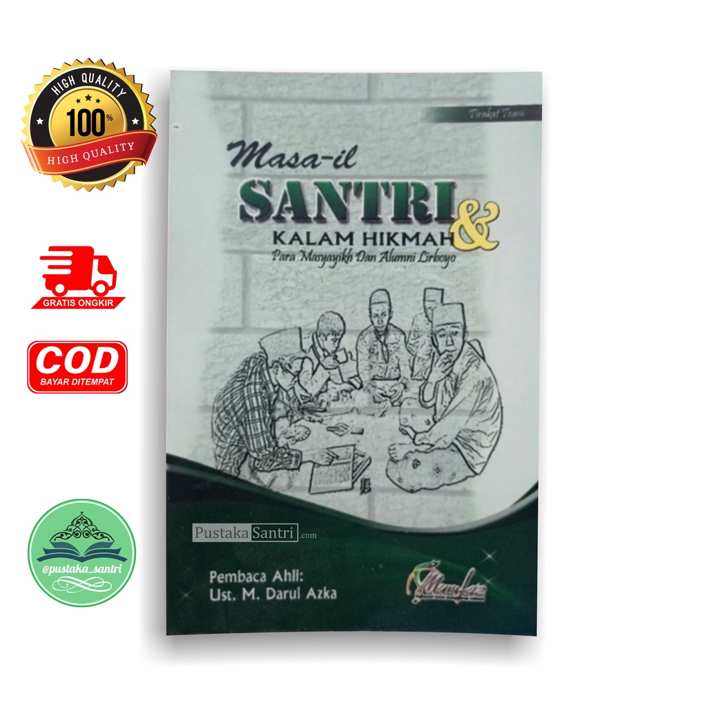 Masail Santri & Kalam Hikmah Para Masyayikh dan Alumni Lirboyo (Ukuran saku)