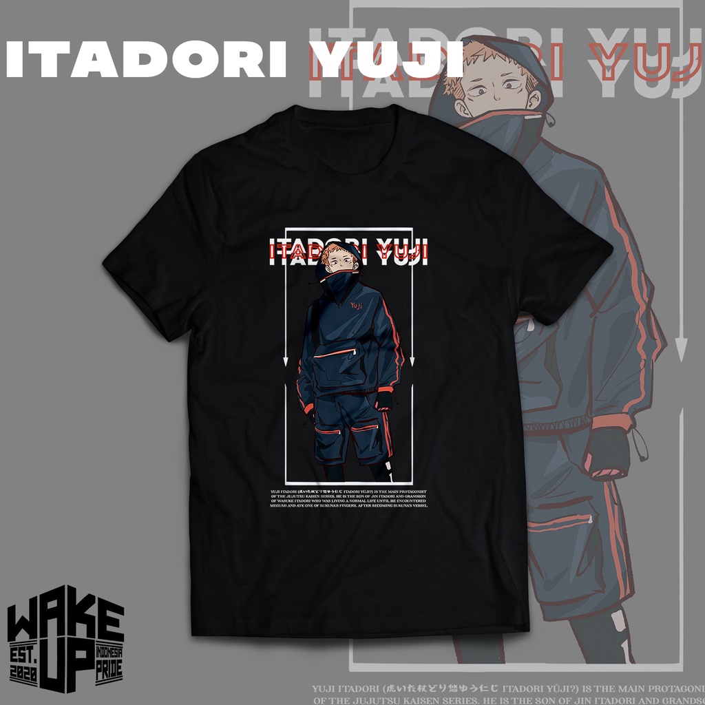 Kaos Anime Jujutsu Kaisen (Yuji Sportwear)