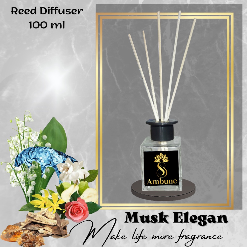 Reed Diffuser Oil Musk Elegan 100 ml Ambune