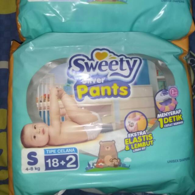pampers sweety size s