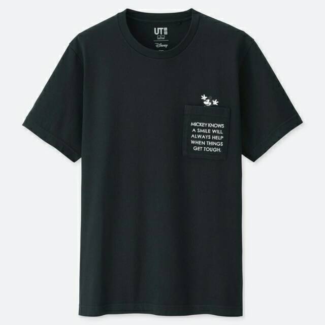 UT SHIRT/ Kaos Pria Uniqlo x Celebrate Mickey 3