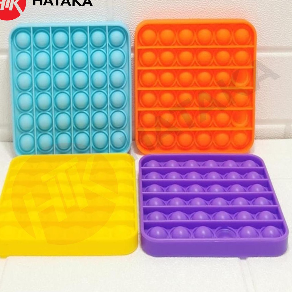 {TWU.26My21ᵂ} Pop It Rainbow Mainan Anak Murah Mainan Bubble Pop It Mainan Po It Viral
