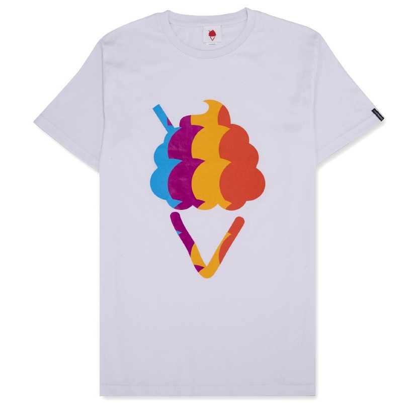 

SundaySundayCo - Kaos Pria - Candy Cone White