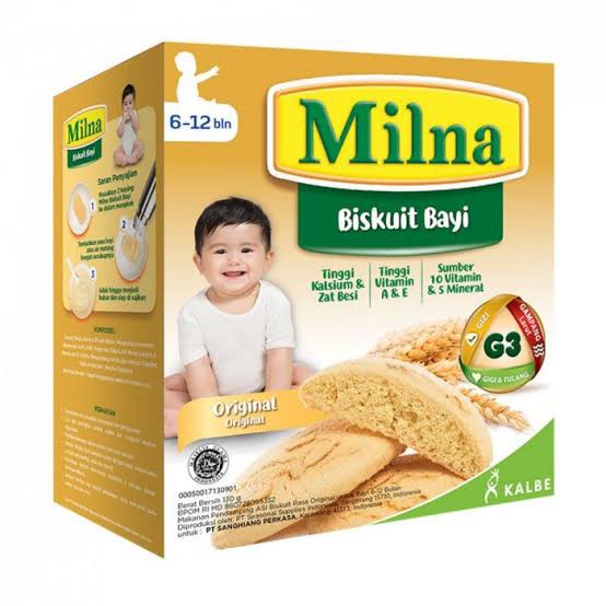 Milna Biskuit Bayi 130gr (6-12 bulan)