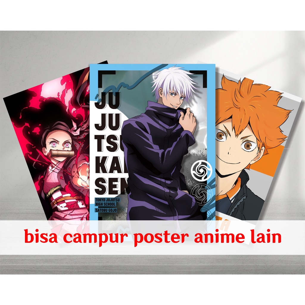 Koleksi Poster A4 Anime You Jitzu / Classroom of The Elite A - Ayanokouji
