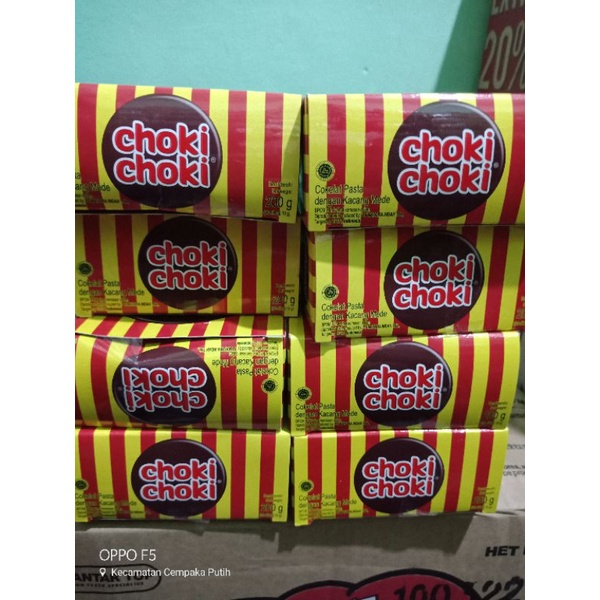 Choki Choki COKLAT PASTA Chococashew (20x10gr)