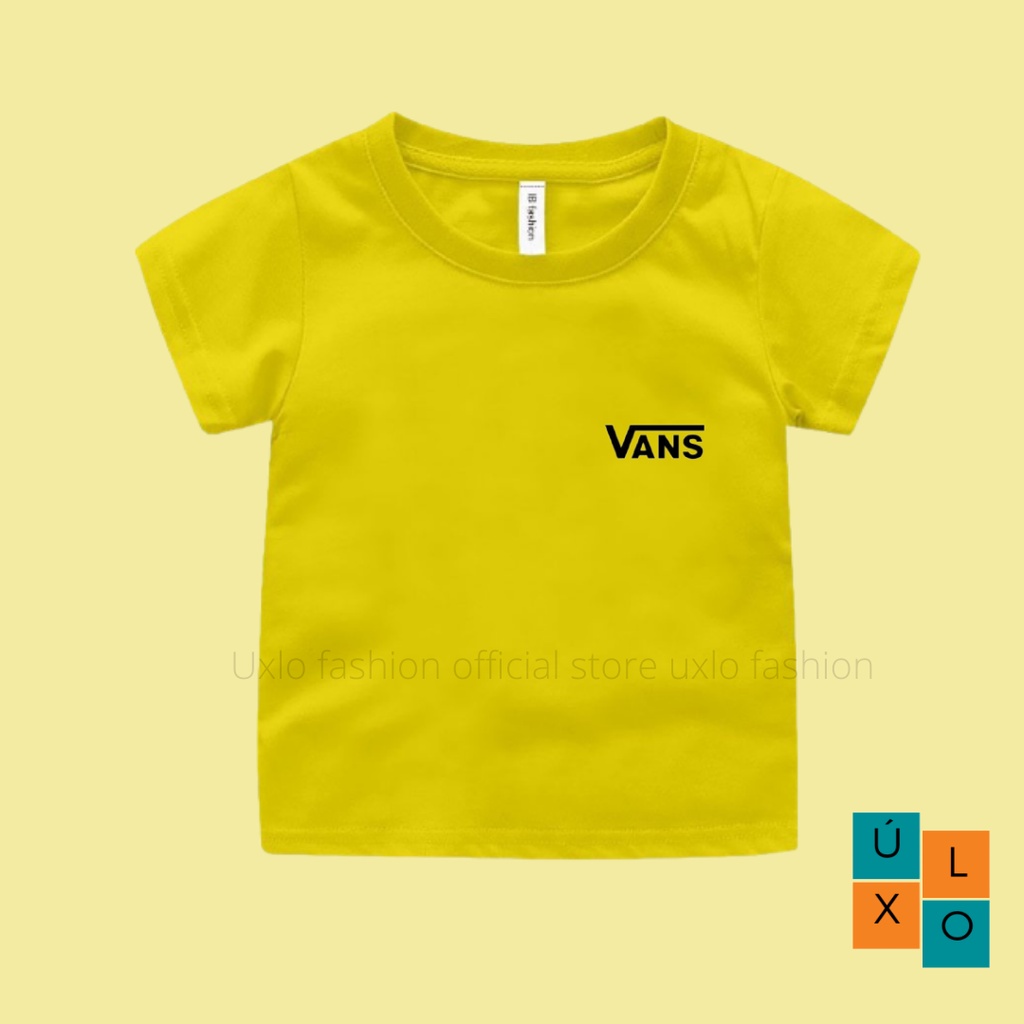 Baju Kaos Anak Laki Laki Vanz Murah Lengan Pendek Atasan Tshirt Anak Cowok Umur 123456789 Tahun