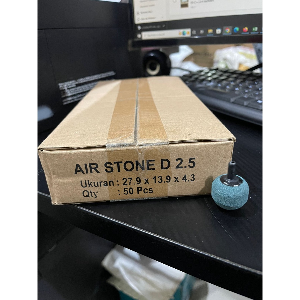 AIRSTONE BULAT NIKITA STAR / BATU GELEMBUNG BULAT NIKITA 2,5CM