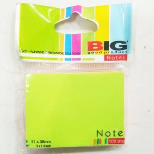 

Pembatas buku big 51x38mm post it sticky note