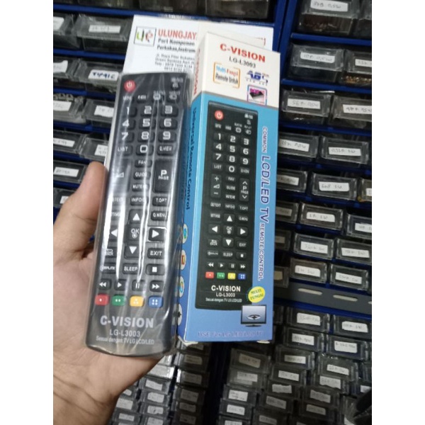 Jual Remote Tv Lg Led Lcd C Vison Tanpa Set Langsung Pakai Shopee