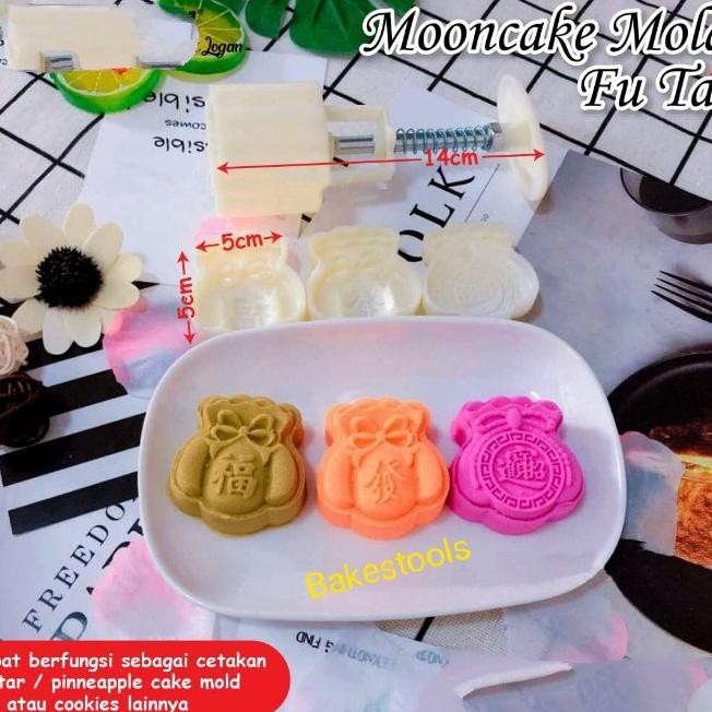 Cetakan Mooncake 50 Gram Fu Tai