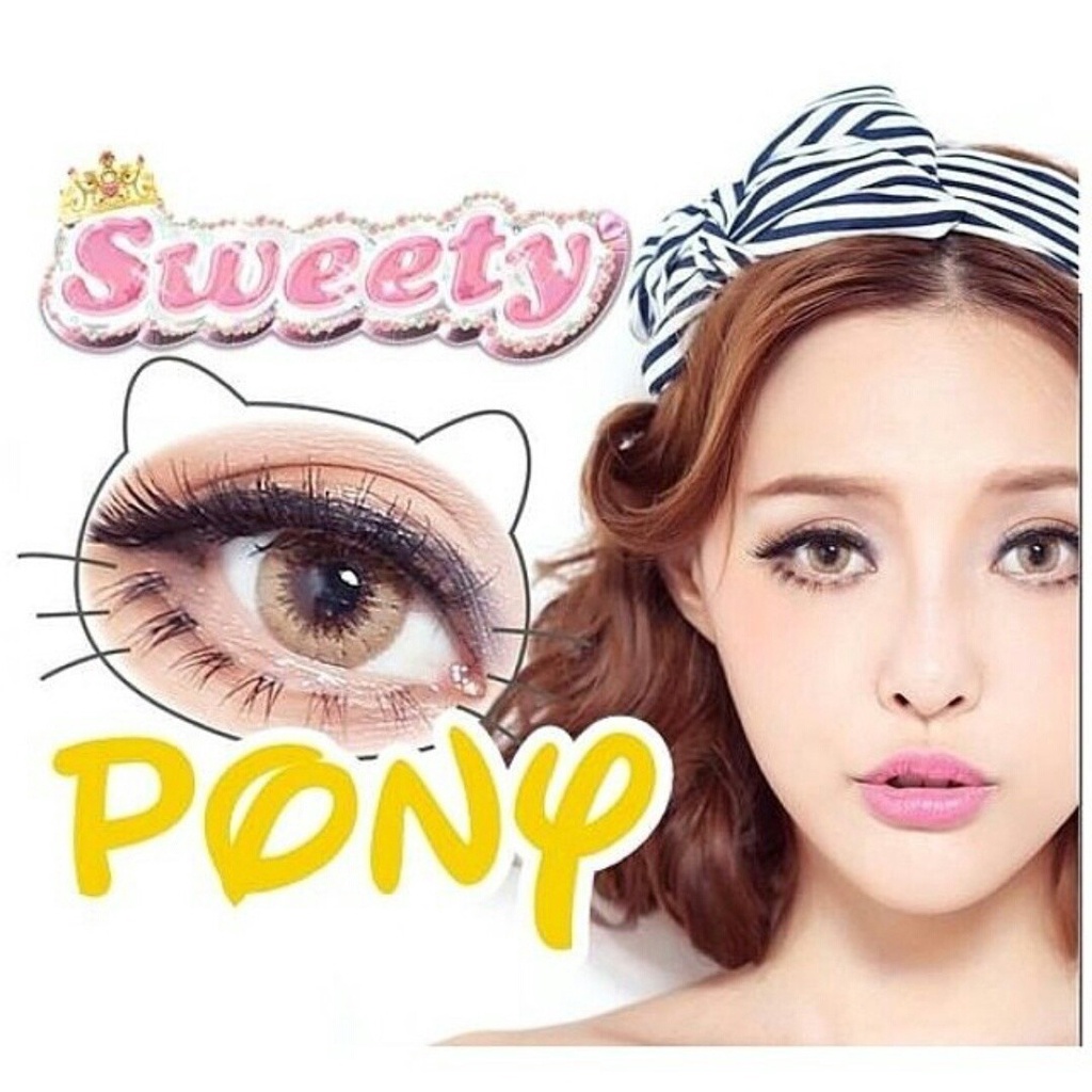 SALE SOFTLENS KOREA KITTY KAWAII / SWEETY JENIS DAN MINUS RANDOM