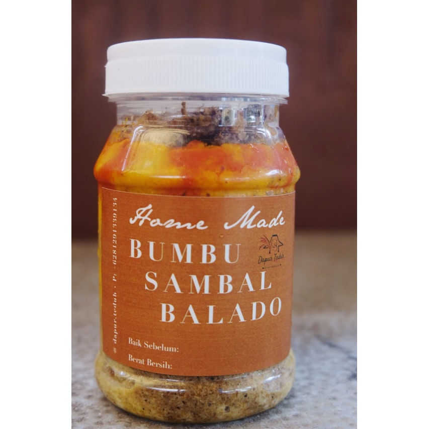 

Home Made - Bumbu Sambal Balado by Dapur Teduh