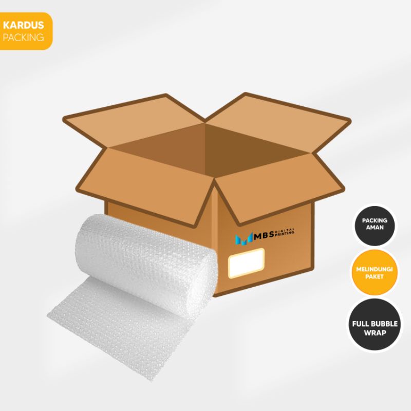 

Tambahan extra packing kardus