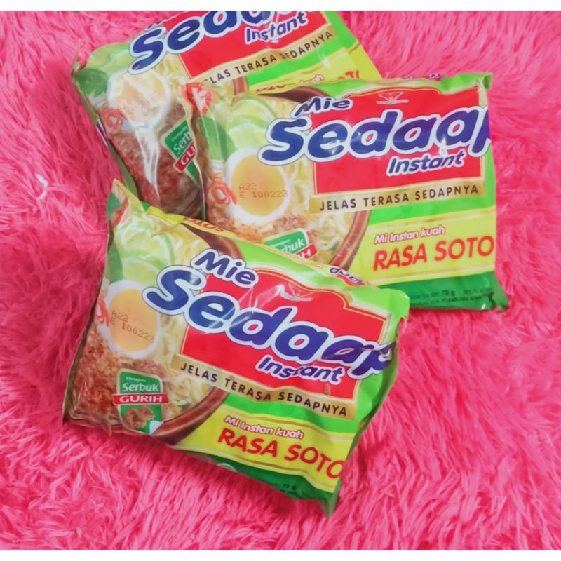 

3 PCS SEDAAP SOTO | paket mie instan soto