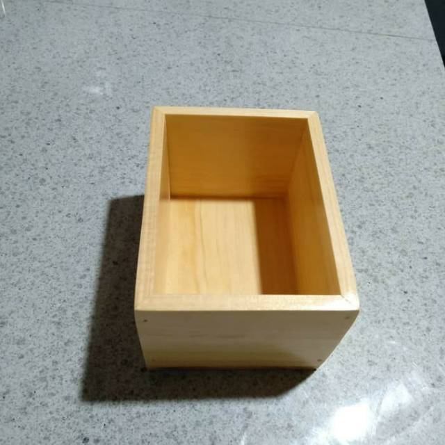 Nampan Mini / Tray Mini / Baki Kayu Pinus Mini Serbaguna 10 x 7 x 6,5