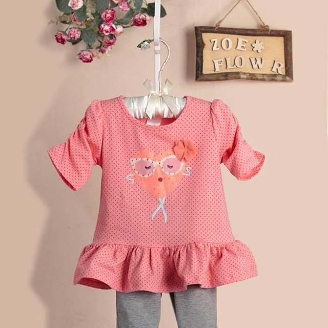 ZOE 003-9 BAJU ANAK PEREMPUAN / SETELAN